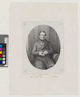 [Bildnis von Alexander Schrödter]
