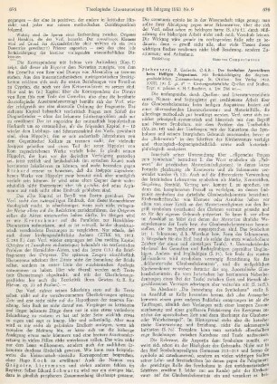 676-677 [Rezension] Eichenseer, Caelestis, Das Symbolum apostolicum beim Heiligen Augustinus