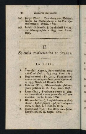 28-90, II. Scientia mathematica et physica
