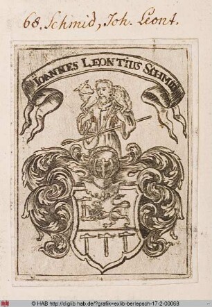 Wappen des Johannes Leontius Schmid