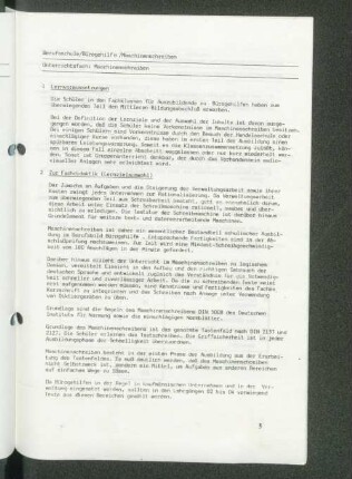 Unterrichtsfach: Maschinenschreiben