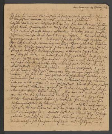 Brief von Jacob Grimm und Ludwig Emil Grimm an Friedrich Carl von Savigny