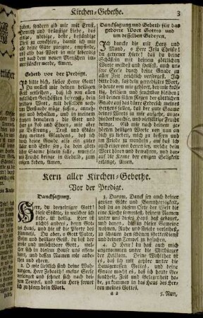 Kern aller Kirchen-Gebethe.