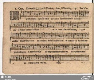 40. Egressus Iesus de finibus
