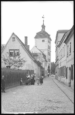 Borna. An der Mauer
