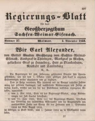 Nr. 37 : 5. November 1853