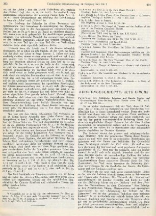 204-206 [Rezension] Peterson, Erik, Frühkirche, Judentum und Gnosis