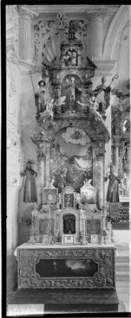 Hechingen Franziskanerkirche Sankt Luzen - Ausstattung Seitenaltar