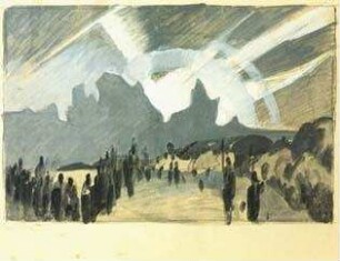 Entwurf zu "Die Nibelungen" (1922-1924)
