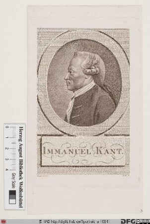 Bildnis Immanuel Kant