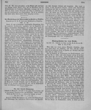 On the fossil Remains remaned of Mammalia referable to the genus Palaeotherium and to two Genera, Paloplotherium and Dichodon, hitherto undefined / by Prof. R[ichard] Owen. - 1847