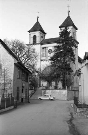 Lörrach: Fridolinskirche, Außenansicht
