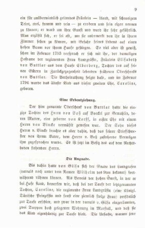 Die Ungnade.