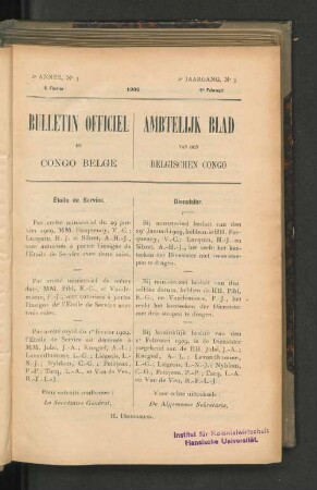 2e Année, No 3, 6 Febrier 1909