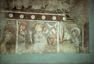 unteres Bildfeld: Auferstehung Christi ?