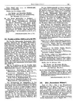 Deutsch-nordischer Schüleraustausch 1938 : [Erziehung] ; [Für das Reich] ; [Amtliche Erlasse] ; [Amtlicher Teil]