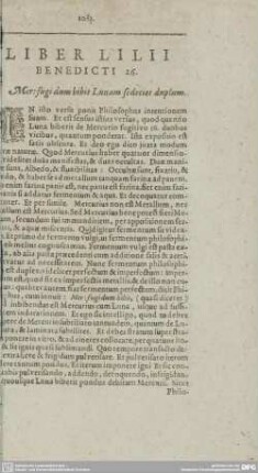 LIBER LILII BENEDICTI 26.