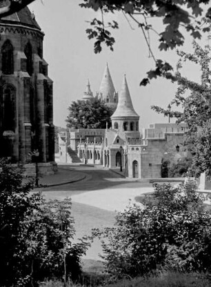Budapest, Blick auf die Fischerbastei