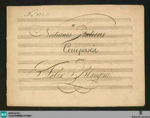 3 Duets - Don Mus.Ms. 2372 : V (2), pf