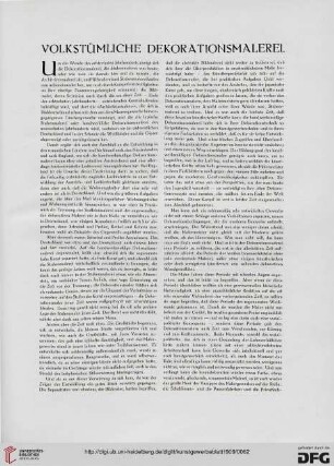 Volkstümliche Dekorationsmalerei