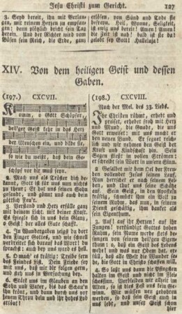 XIV. Von dem heiligen Geist und dessen Gaben.