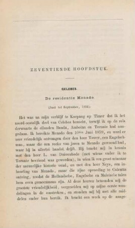 Zeventiende hoofdstuk. Celebes. De residentie Menado