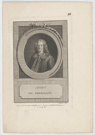 Bildnis des Joliot de Crebillon