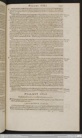 Psalmus CXLII