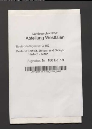Prokuratur Rechnung.