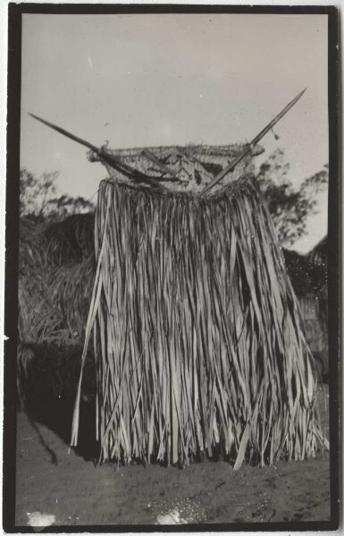 The buffoon mask of the Kokrít society (Canela)