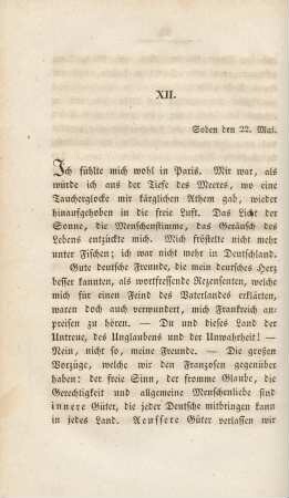 XII. Soden den 22. Mai
