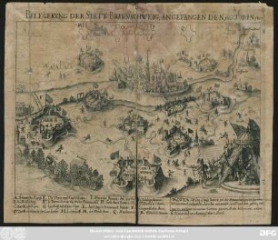 Belegerung Der Statt Braunschweig, Angefangen Den 16 Octob: An: 1605.