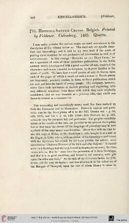 [711. Historia Sanctae Crucis - 718. Hyginus]