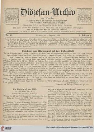 Einladung zum Abonnement auf das Pastoralblatt