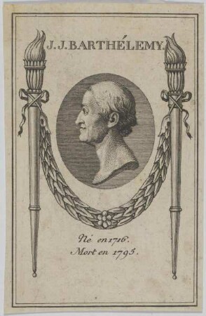 Bildnis des J. J. Barthelemy