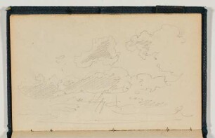 Landschafts- und Wolkenstudie