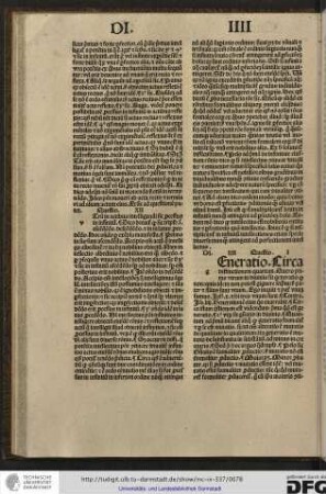 [G]eneratio, circa distinctionem quartam quero primo utrum in divinis sit generatio quod non...