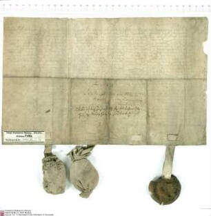 Wolfgang [Dietrich von Eusigheim], Abt von Fulda, und die Vettern und Brüder Martin von Haun, Georg von Haun, Konrad (Kunzell) von Haun, Simon von...