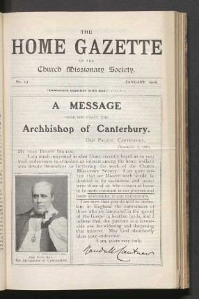 No. 13. January, 1906