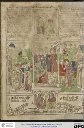 Versus: Gethsemani transit Ihesus inde suis valedicit.