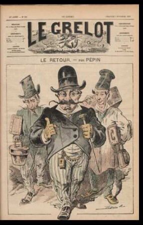 Le retour. , par Pépin
