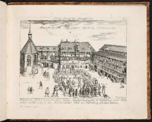 Tab. 5. Fecht Schule der Klopffechter. - Heilsbronner Hof, Nürnberg; Heilsbronner Hof, Nürnberg, Nikolauskapelle