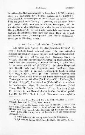 4. Aus der babylonischen Chronik B