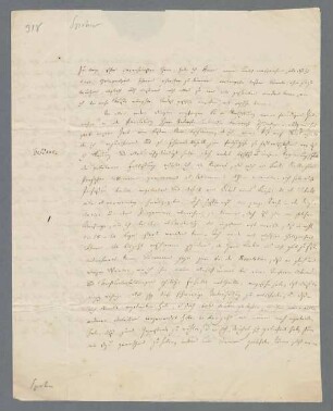 Friedrich August Wilhelm Spohn (1792-1824) Autographen: Brief von Friedrich August Wilhelm Spohn an Friedrich Wilhelm Thiersch - BSB Autogr. Spohn, Friedrich August Wilhelm