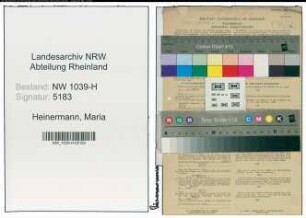 Entnazifizierung Maria Heinermann , geb. 11.01.1902 (Lehrerin)