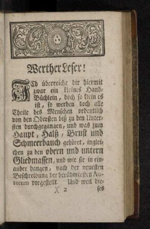 Werther Leser!