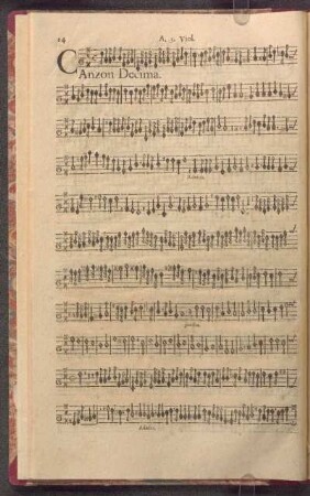 Canzon Decima.