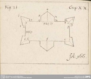Fig: 21. Cap: XX. fol: 166.
