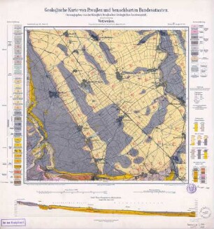 [5205] Vettweiss, Geologische Karte von Preußen und benachbarten Bundesstaaten