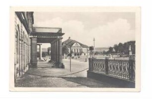 Kassel. Friedrichsplatz und Preußisches Staatstheater